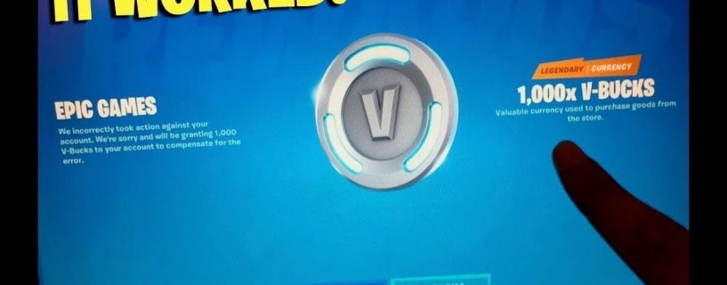 Fortnite V Bucks Generator Working 2020 No human No Survey Verification