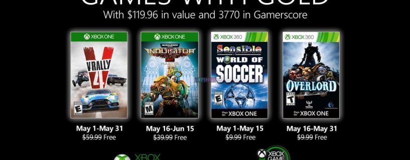 The first June Games with Gold are now available