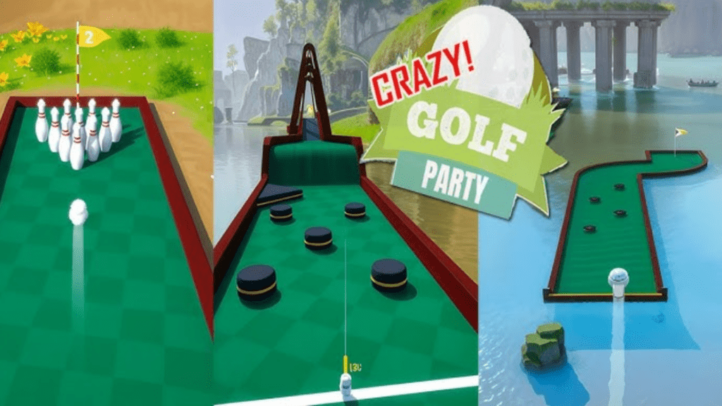 Crazy Golf Party