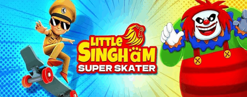 Little Singham Super Skater MOD APK (Unlimited spins) 1.0.373