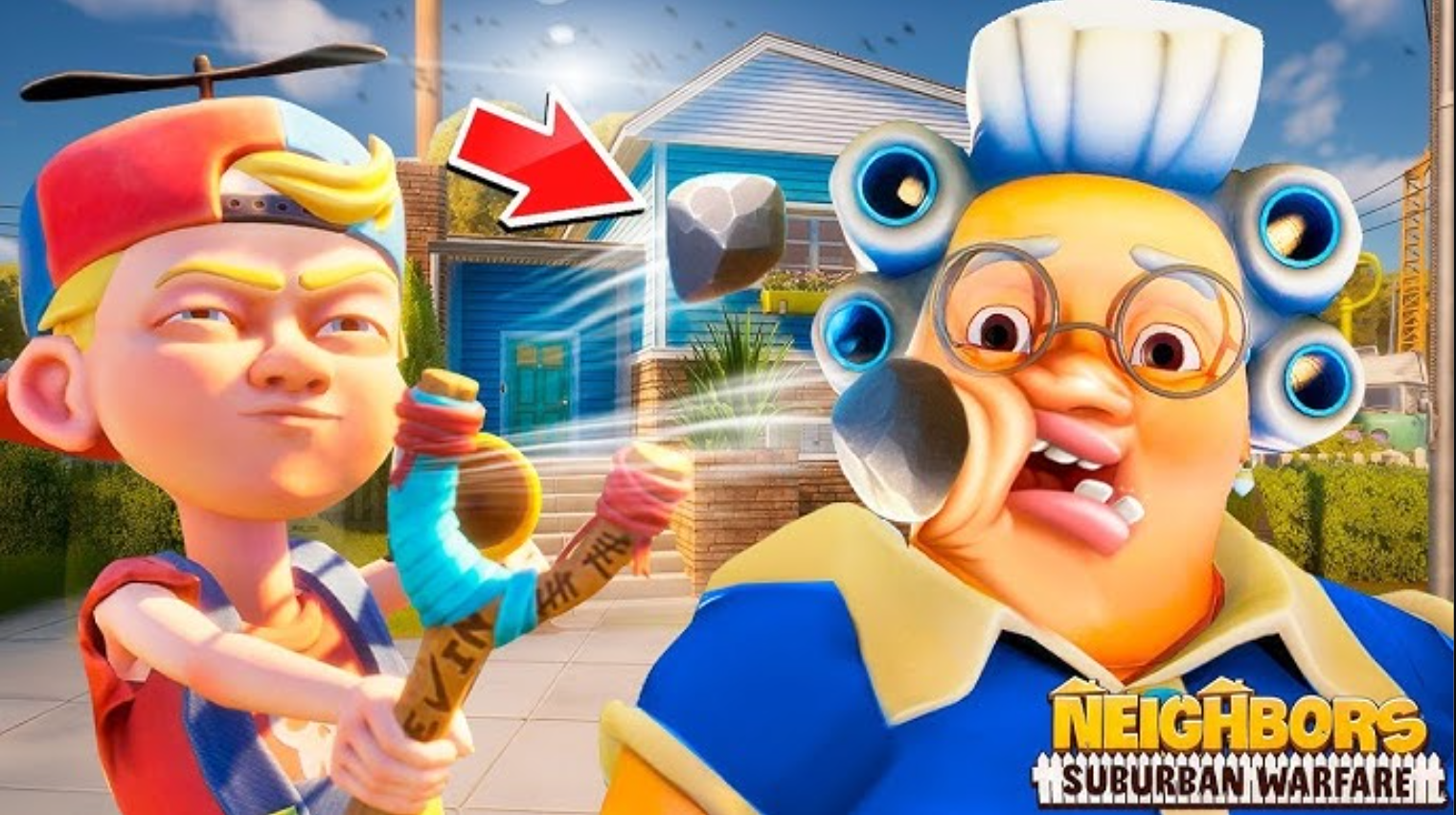 Neighbors Suburban Warfare (2) Neighbors Suburban Warfare